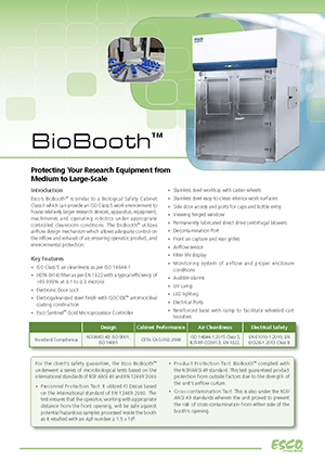 BioBooth™ Sell Sheet​​