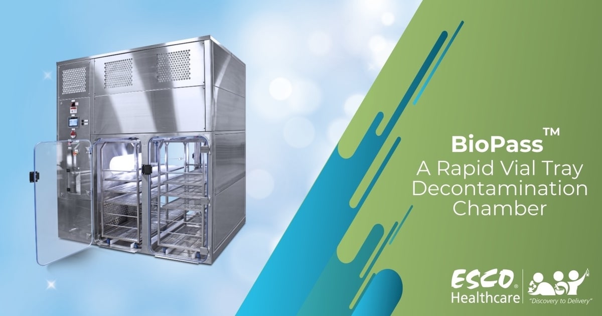 Rapid Vial Tray Decontamination Chamber (BioPass™) Rapid Vial Tray Decontamination Chamber (BioPass™)