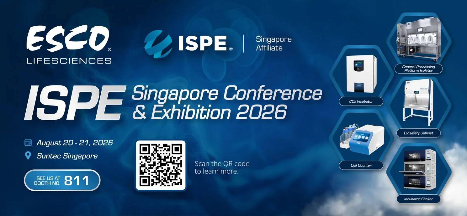 Esco Lifesciences to Showcase Innovative Laboratory and Pharmaceutical Solutions at ISPE Singapore Conference & Exhibition 2026