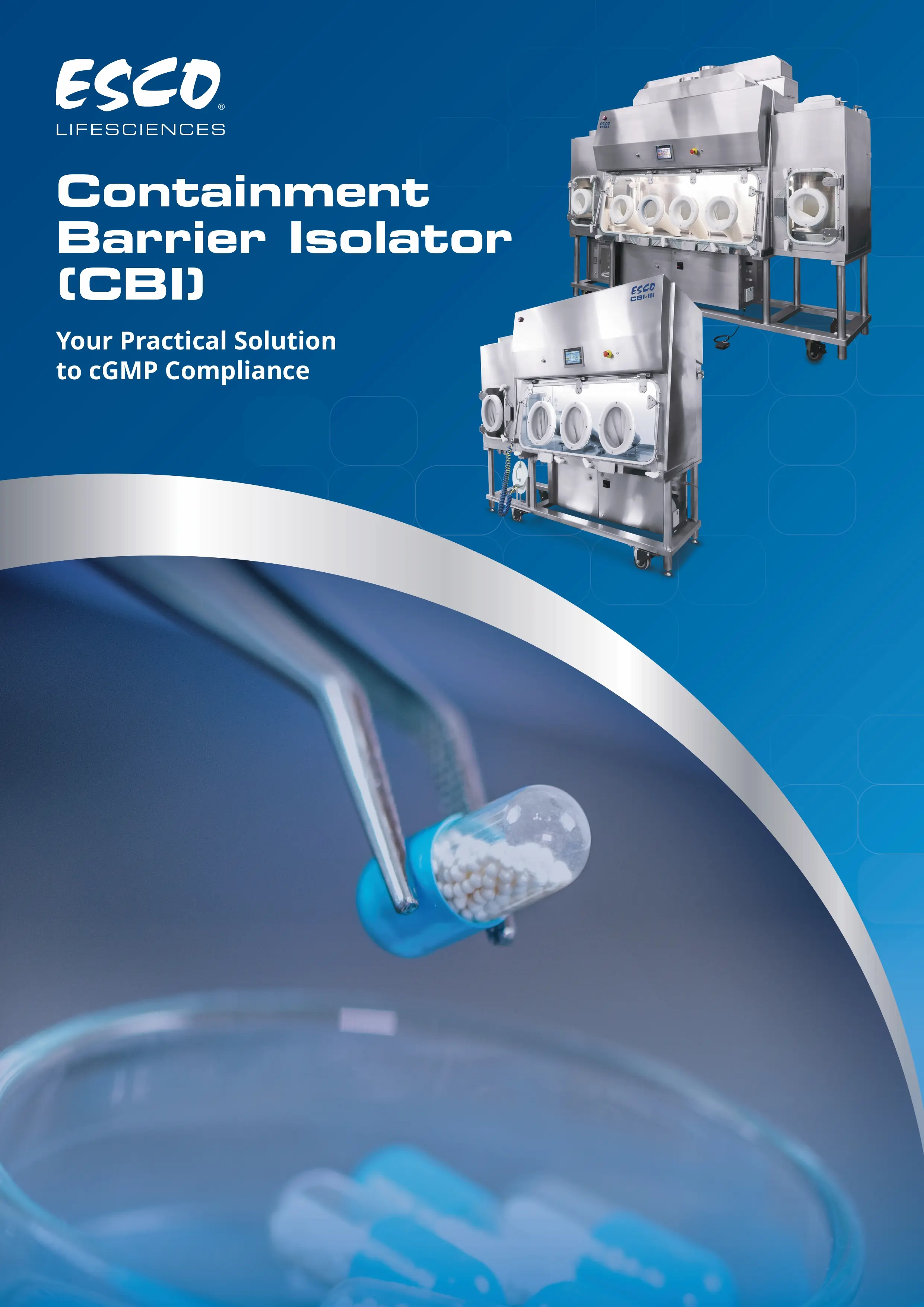 Containment Barrier Isolator (CBI) Catalogue​