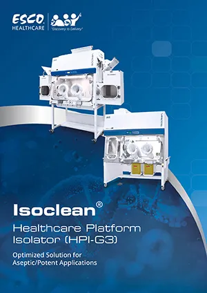 Isoclean Healthcare Platform Isolator w/ Filter Below Work Zone | Esco ...