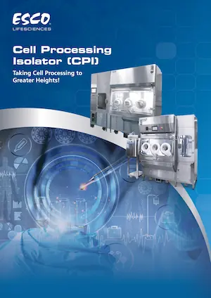 Cell Processing Isolator Brochure (English)
