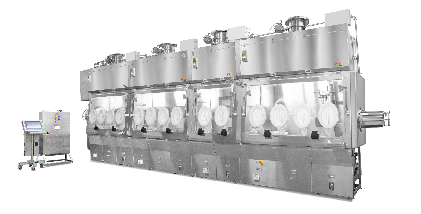 Formulation filling line isolator